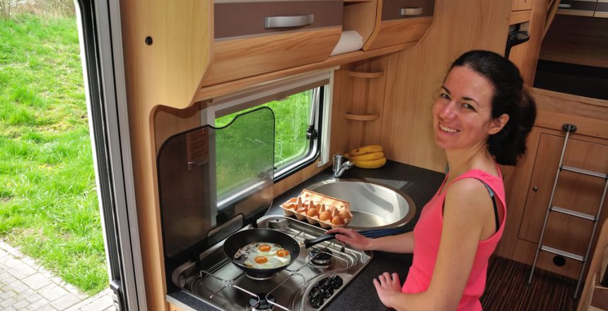 Cucinare in camper